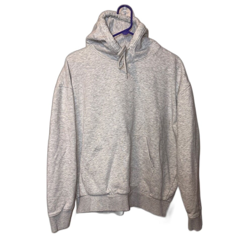 Weekday Alisa Oversized Hoodie, Light Heather Gray Small
